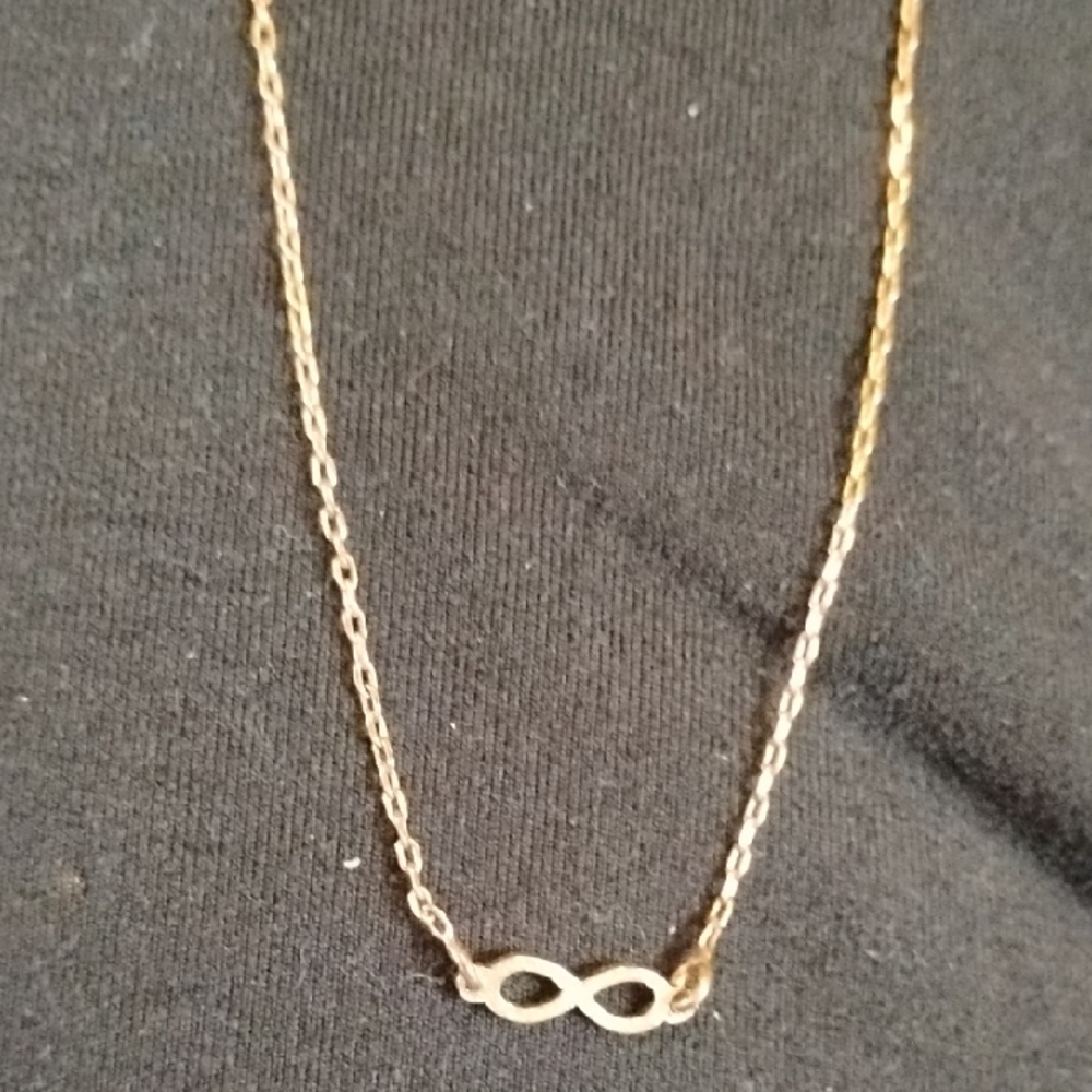 Mini Gold Infinity Necklace Price Firm